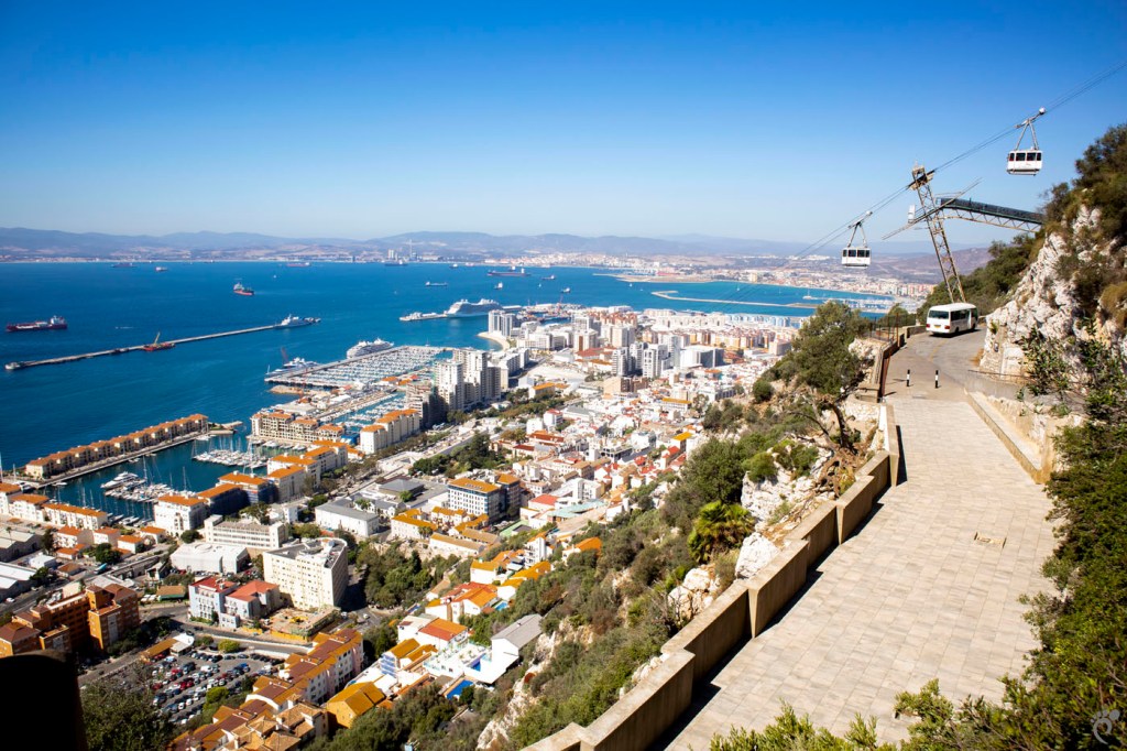 Панорама - Гибралтарска скала